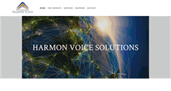 Desktop Screenshot of harmonvoice.com